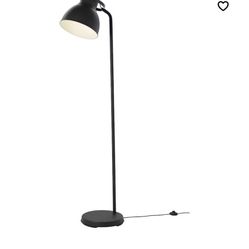 6’ Tall Floor Lamp Metal Industrial 