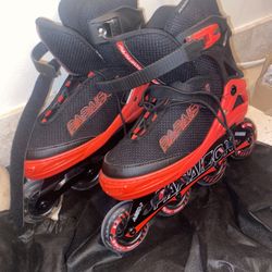 Papaison Adult Red Light-up Skates