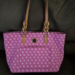 Dooney And Bourke Fuchsia Tote 