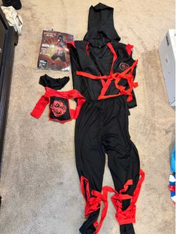 Adult ninja costume size large