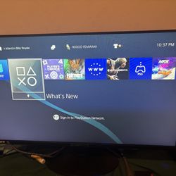 Monitor With Ps4
