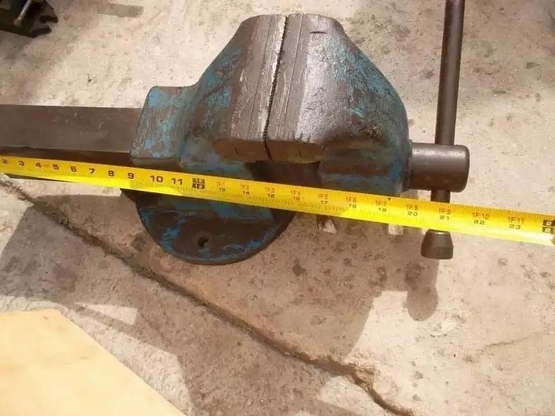 Morgan 5" Bench Vise Made In USA Model 50