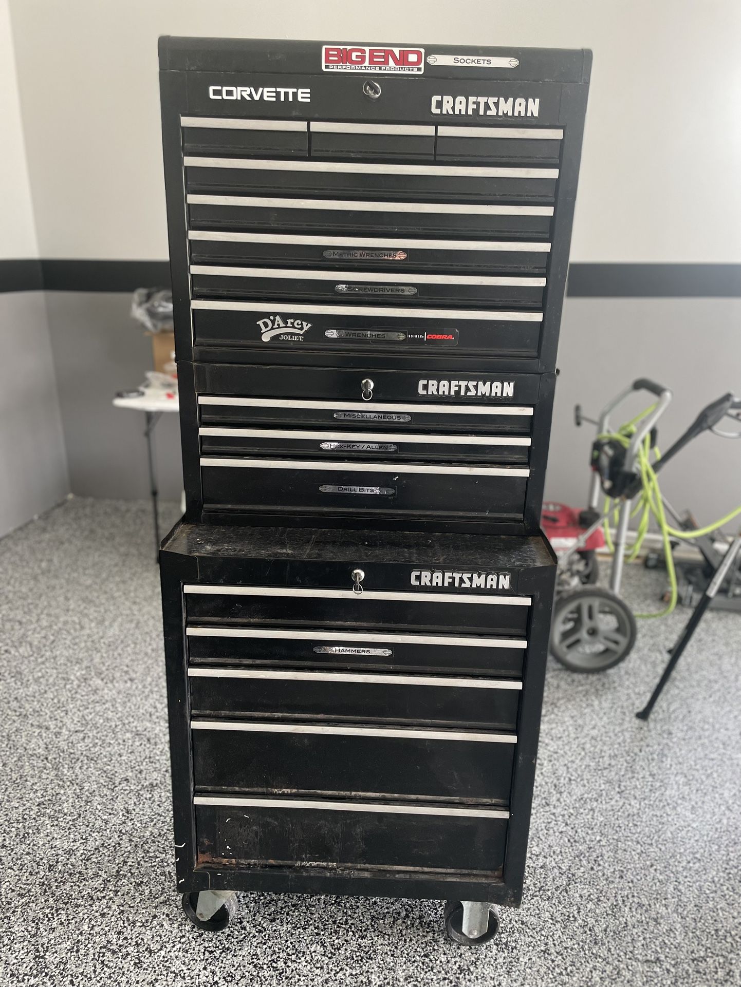 Craftsman 3 Piece tool Chest