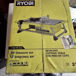 Wet Tile Saw 