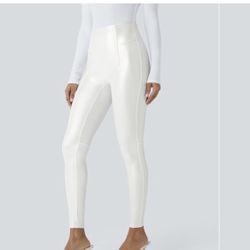 Halara Leggings Shiny White