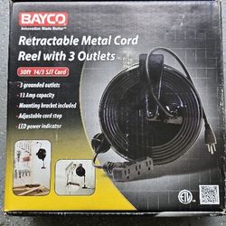 Retractable Cord Reel