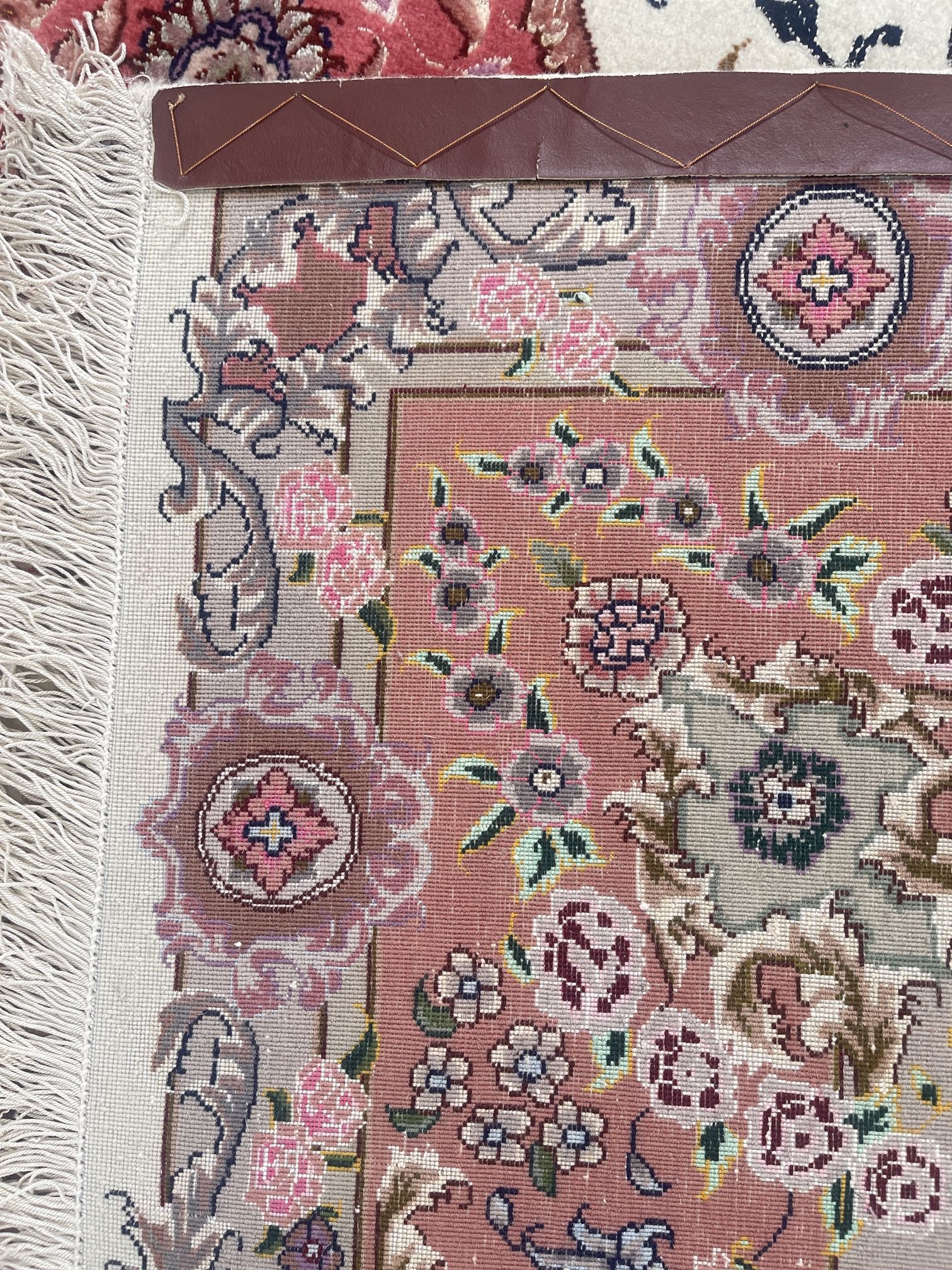 Persian Tabriz Rug Silk & Wool