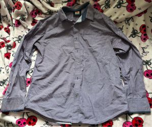 Hugo Boss Orange Long Sleeve Button-Up Shirt
