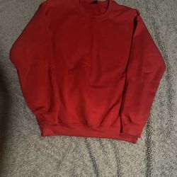 Red Gildan Crewneck 