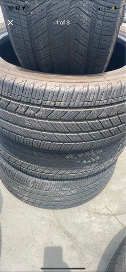 4 used tires 245/45/19 Bridgestone tires $50 each tire including tax installation and balance
