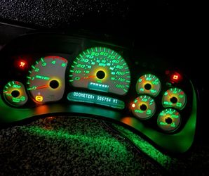 ODO GM cluster rebuilt with LEDs