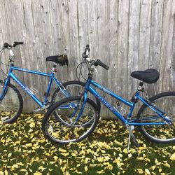 Raleigh SC 200 His And Hers Bikes