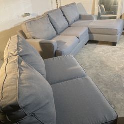 3 piece L shaped sectional with chaise from Ashley’s furniture  