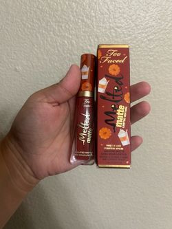 Too Faced Melted Pumpkin Spice Liquified Matte Long Wear Lipstick 💄🎃🧡🤎