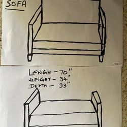 Macys’s Leather Furniture With Measure ment
