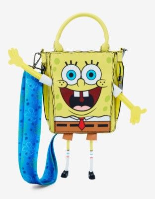 SpongeBob SquarePants CrossBody  W/Handle Bag
