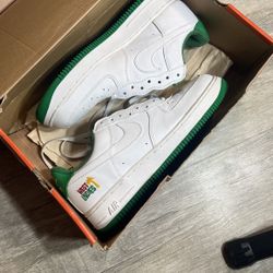 2002 Green West Indies AirForce 1 Size 10.5