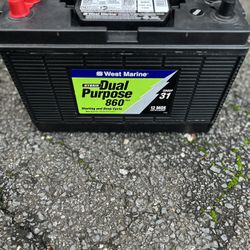 West Marine Dual Purpose Battery