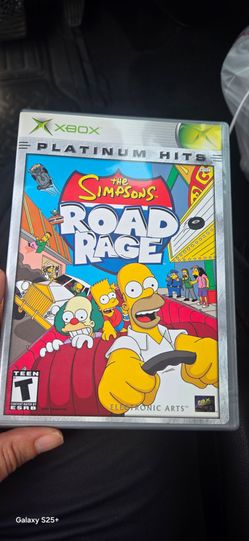 XBOX  THE SIMPSON ROAD RAGE  $30LIKE NEW