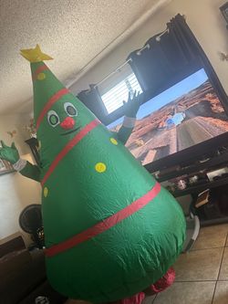 Inflatable Christmas tree costume