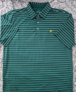 Master's Tech Augusta National Men's Golf Shirt Size XL