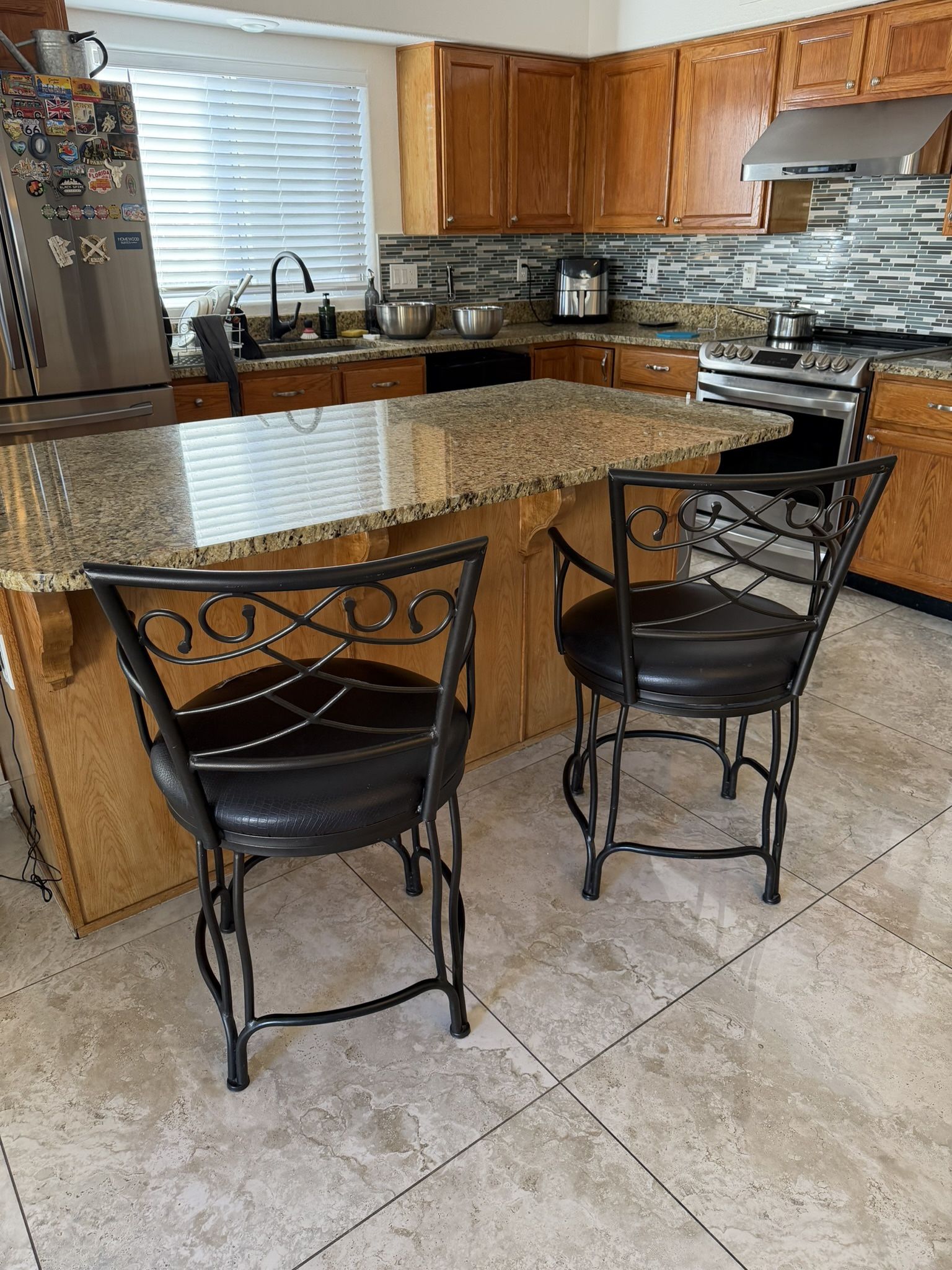 2 of Metal Heavy Duty Bar Stool