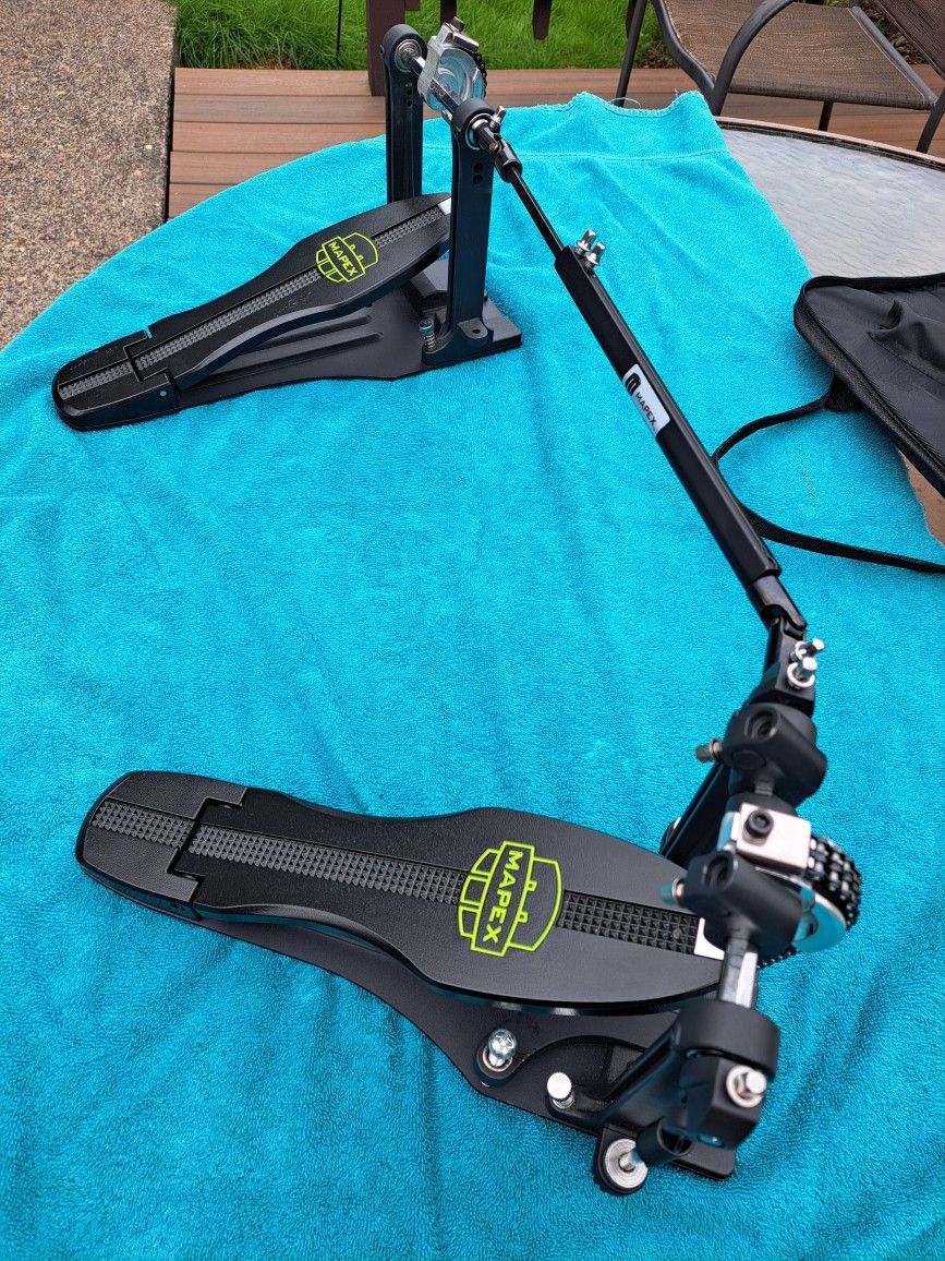 Mapex Double Bass Drum Kick Pedals
