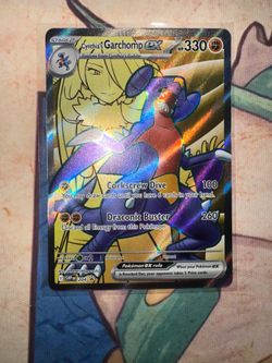 Cynthia’s Garchomp EX Pokemon PROMO