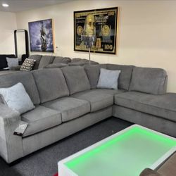 Altari Alloy Sectional $10 Down Payment And Financing Available