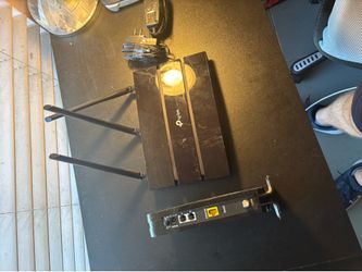 Home internet set- Custom modem and router