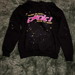 Pink Spider Hoodie 