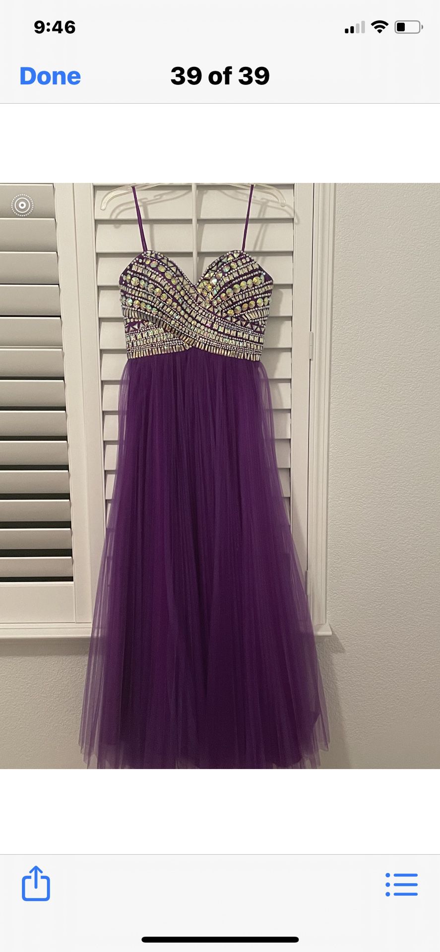 Jovani Prom Dress Size 8 . Paid $395