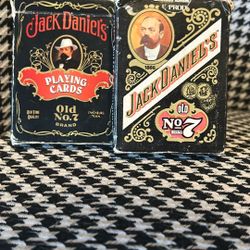 2 Decks Jack Daniel’s Playing Cards, Hoyle Copyright 2001
