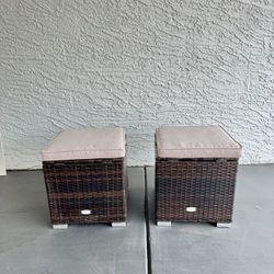 Patio Ottomans