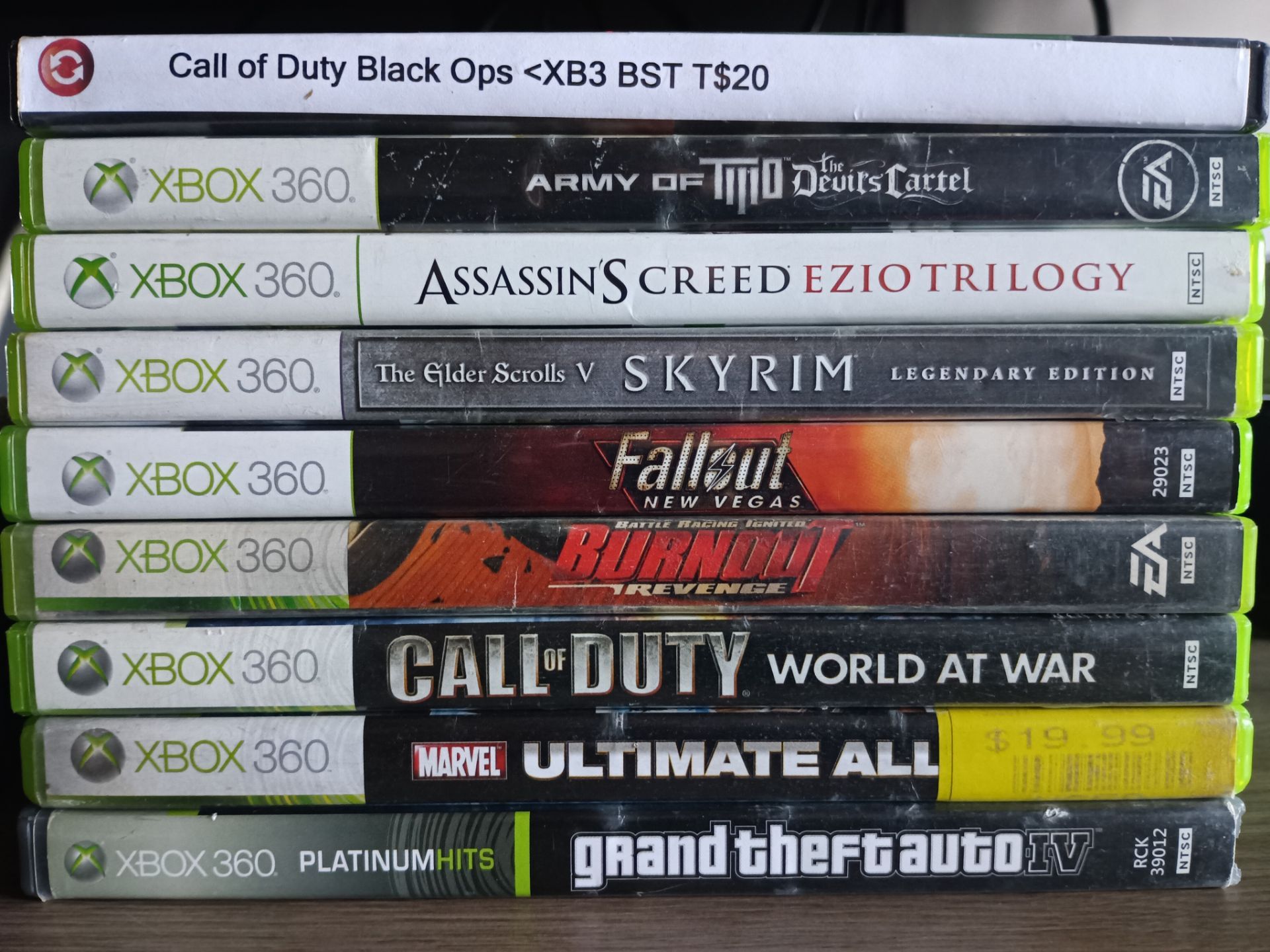 Xbox 360 Games Lot (๐ฒ15 Each Firm )