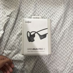 Shokz OpenRun Pro 2 Bone Conduction Sports Headphones Black