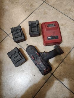 Snap on impact batery