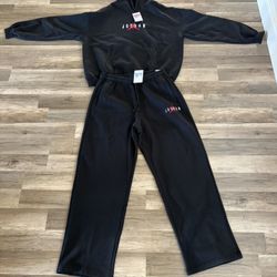 Jordan Brooklyn Oversize Stretch Pullover Hoodie and Stretch Pants