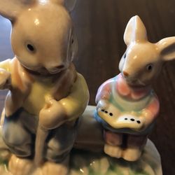 Ceramic Rabbit Figurines