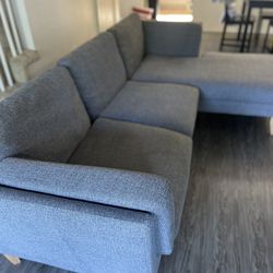 Burrow Sectional Lounger Non-Toxic