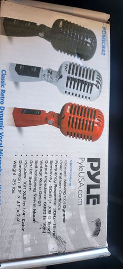 Retro microphone new