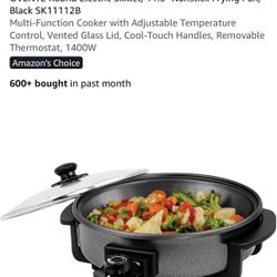 Robert Irvine Electric Skillet 