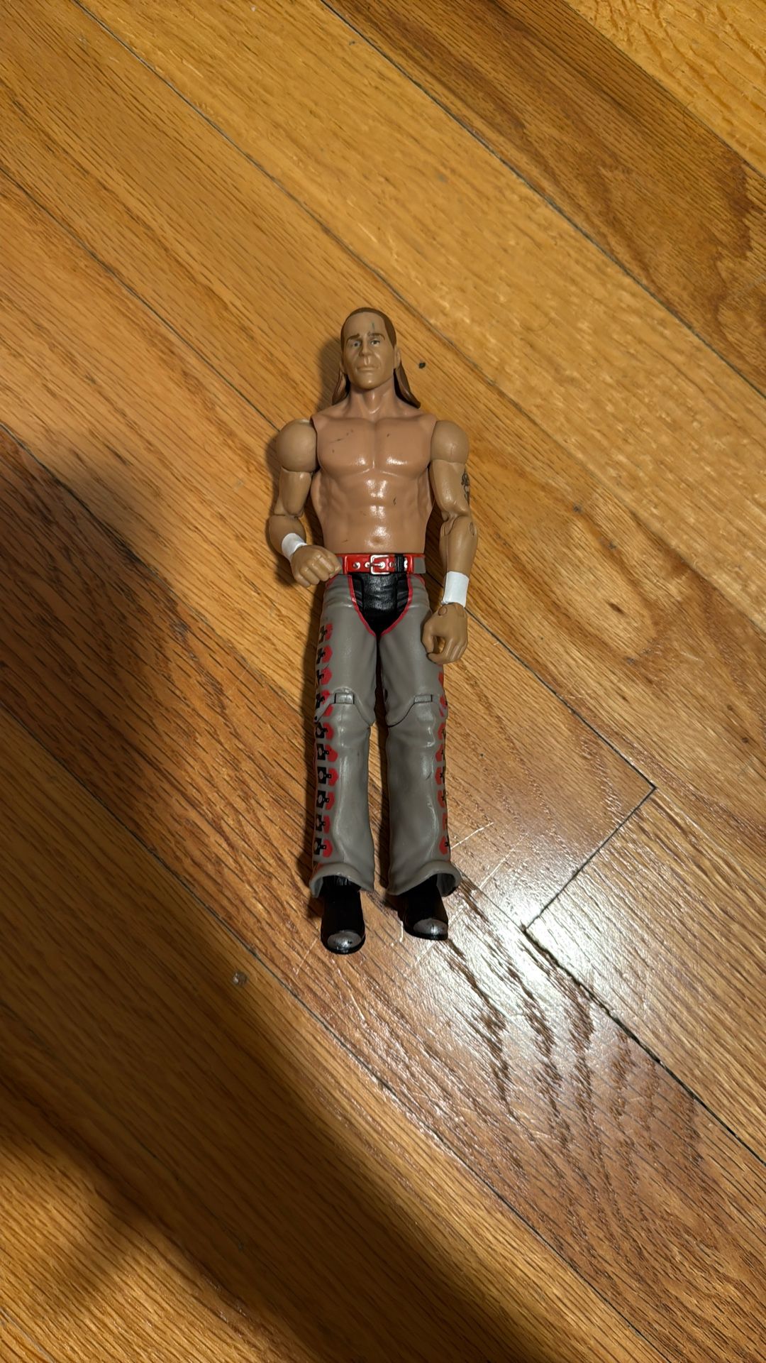 WWE Wrestling Wrestlemania Heritage Shawn Michaels Exclusive Action Figure Used
