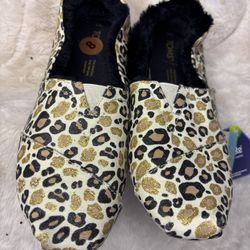 Toms Leopard Print Flats