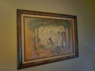 De Grazia Healer Family Painting OBO