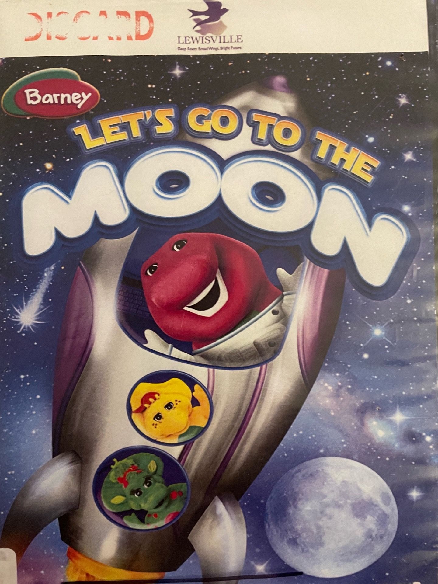 BARNEY: Let’s Go To The MOON (DVD-2013)