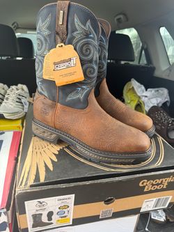 Georgia Boot Carbo-Tec Western Work Boots