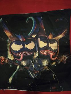 17" By 17" Venomized Loki Pillow Case