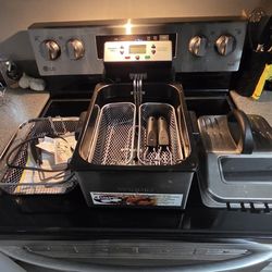 Waring Double Basket Deep Fryer