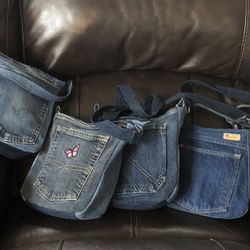 Jean Purses & 2 Bingo Bags